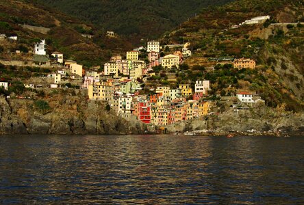 Colors houses rocks