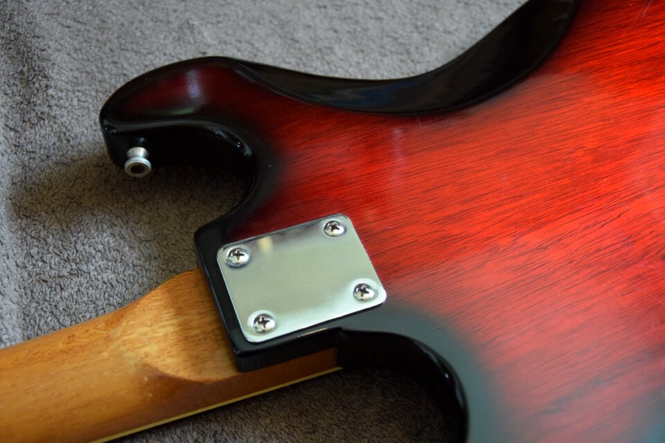 Music electric guitar handle