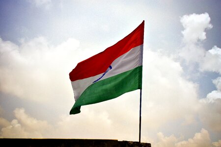Flag india photo