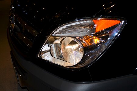 Bumper headlight automobile photo