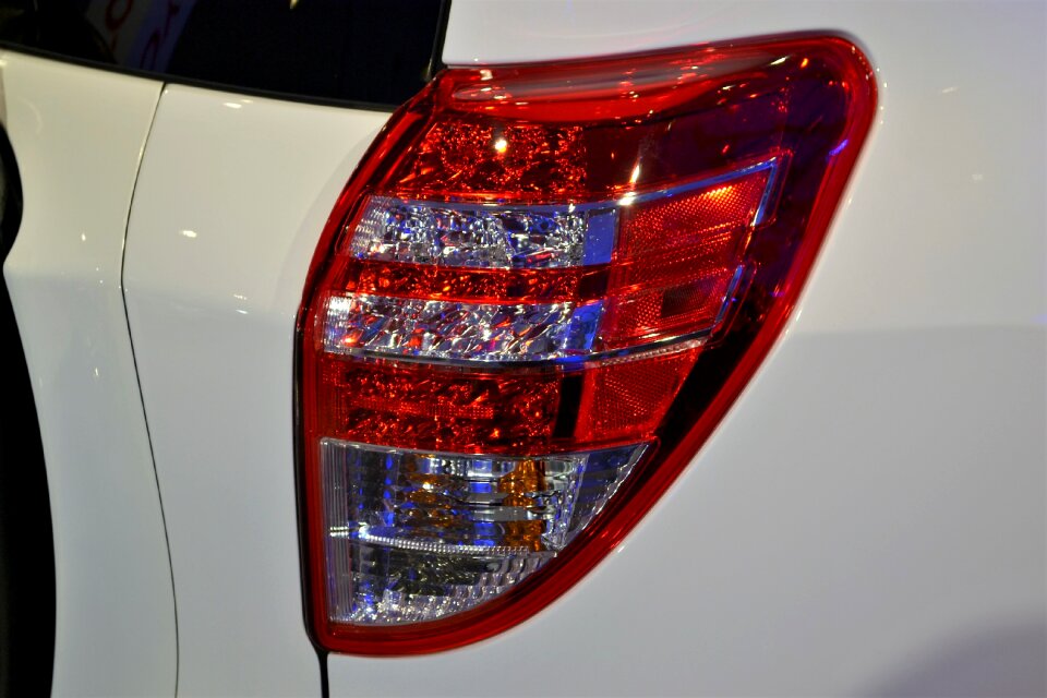 White car luxury vehicle