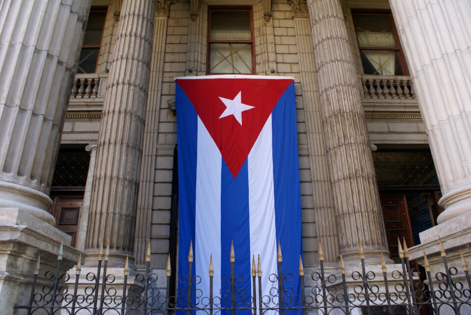 Cuba havana cuban flag