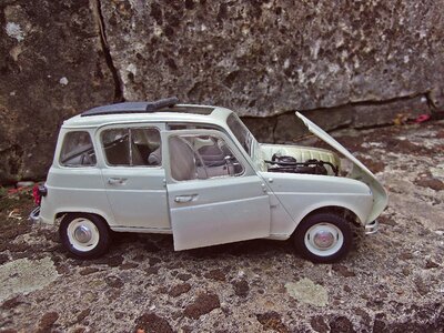 Miniature car retro