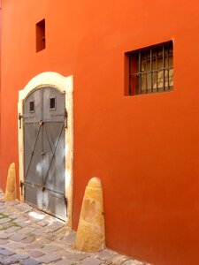 Facade kerékvető iron gate