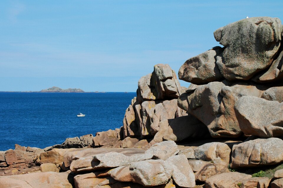 France rock sea photo