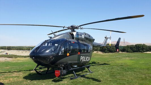 Police helicopter eurocopter