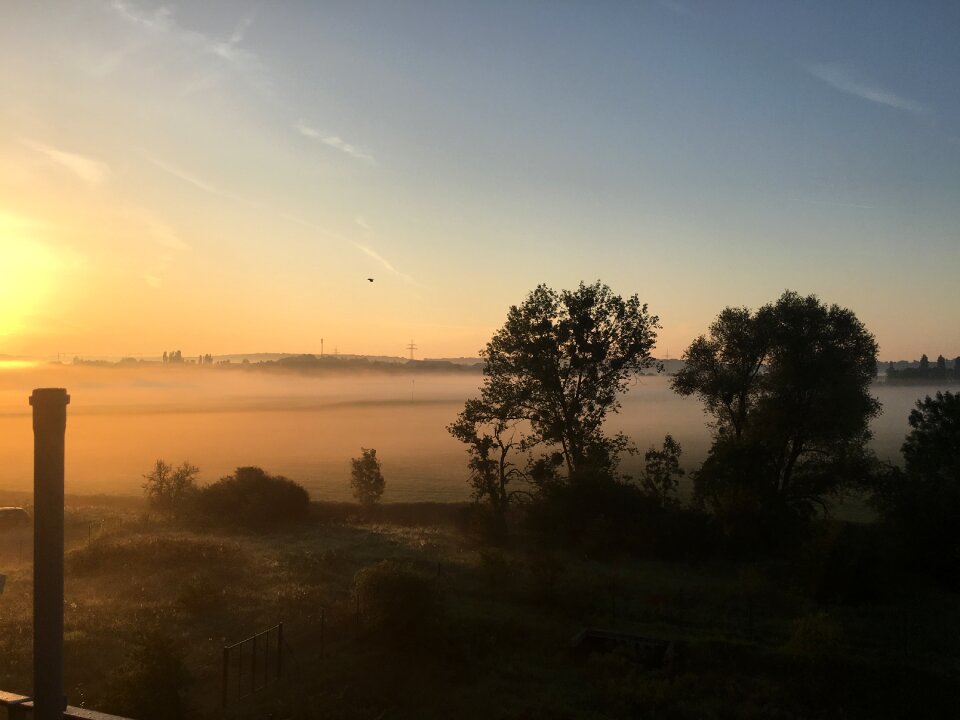 Morning landscape scenic