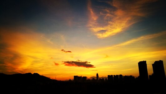 Sunrise the rooftop wake up