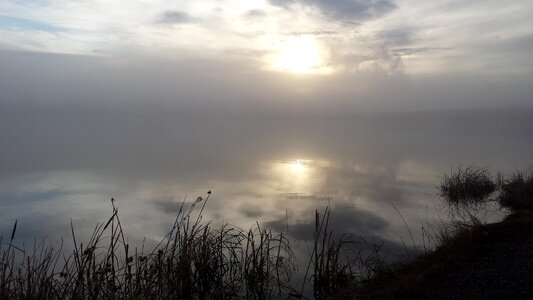 Mist morning outdoor photo