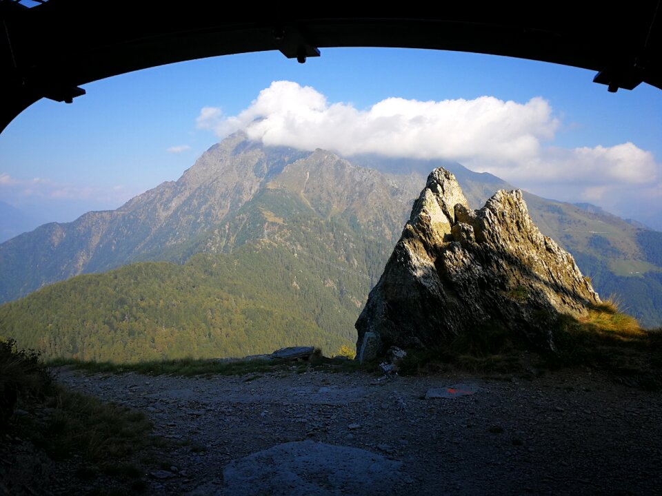 Monte legnone clouds