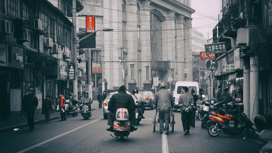 Shanghai road street