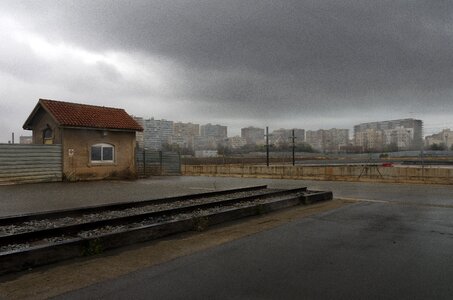 Final via city fog