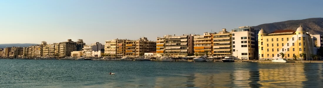 Port promenade panorama