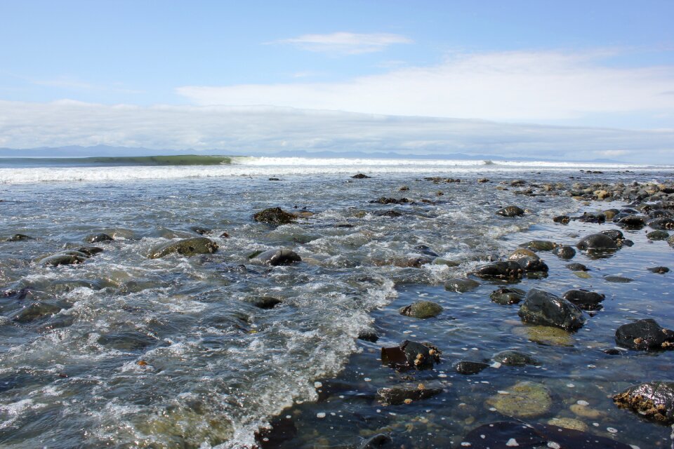 Stones beach coast