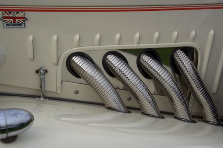 Vintage pipe chrome