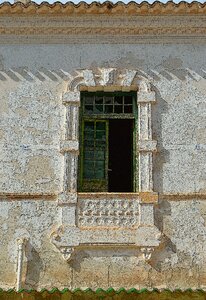 Balcony old abandoned architecture