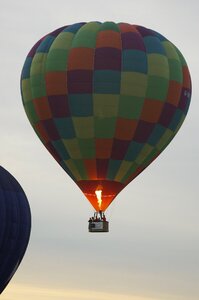Festival flying colorful