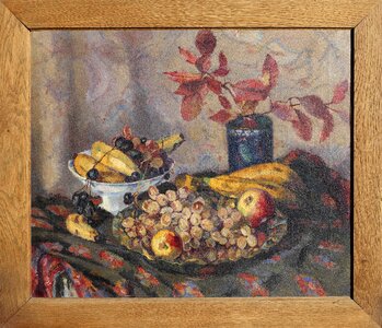 Fruit basket painting frame