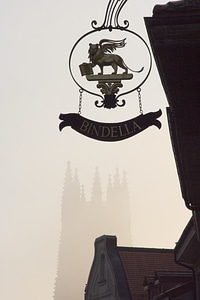 Advertising city fog