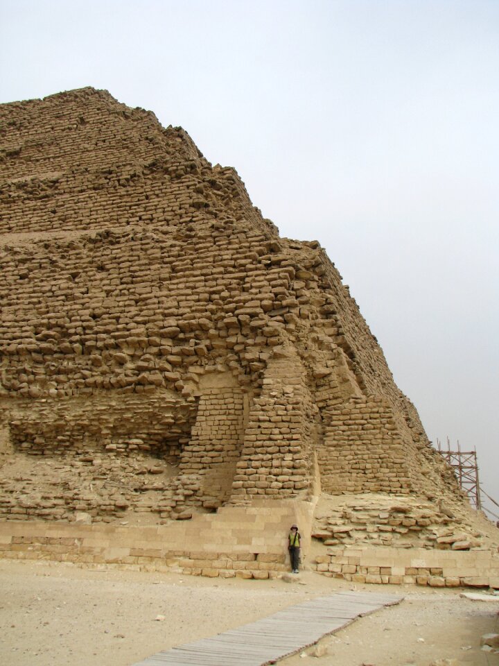 Pyramid stone blocks