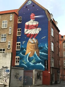 Gavelmålning facade aalborg