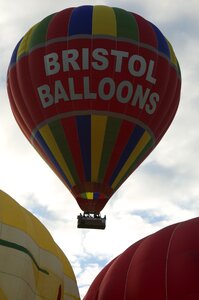 Festival flying colorful
