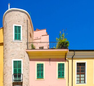 Italy clouds sunny day photo