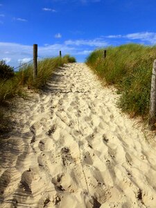 Sand dunes nature photo