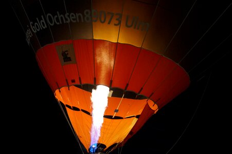Ballooning hot air balloon rides sleeve photo