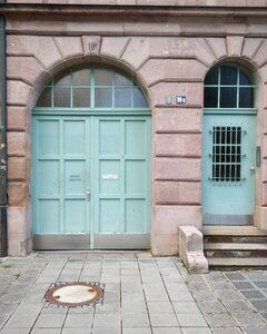 Intact nuremberg the air-raid shelter