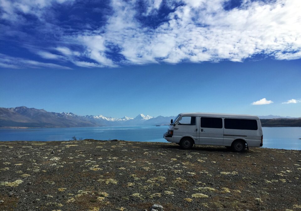View magnificent lake