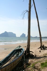 Thailand boat beach