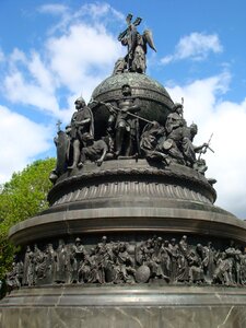 The monument to the millennium of russia showplace travel