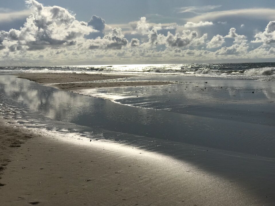 Sea beach abendstimmung
