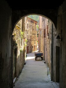 Croatia alley historic center