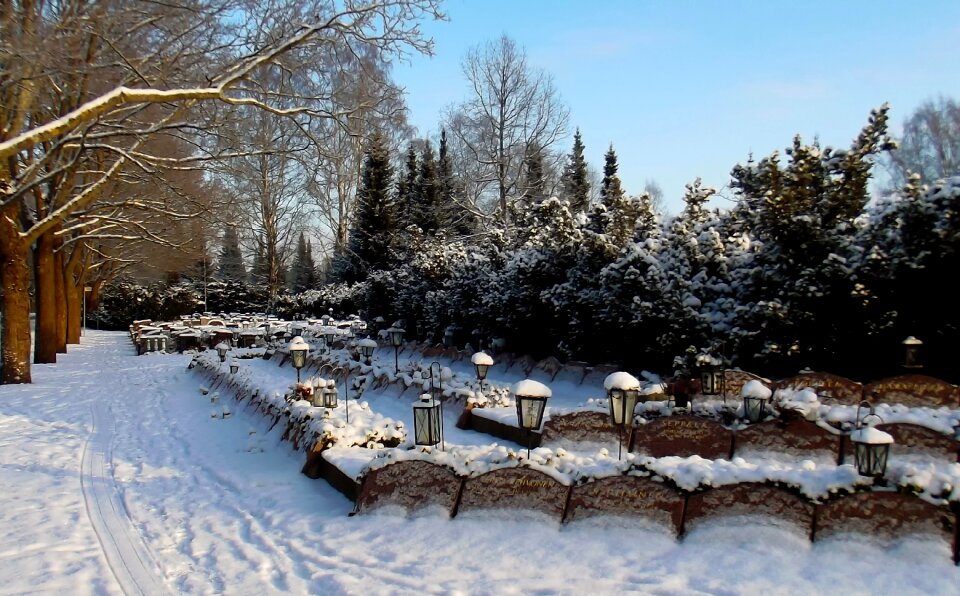 Snow winter helsinki