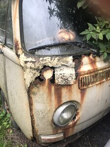 Wreck rusted scrap