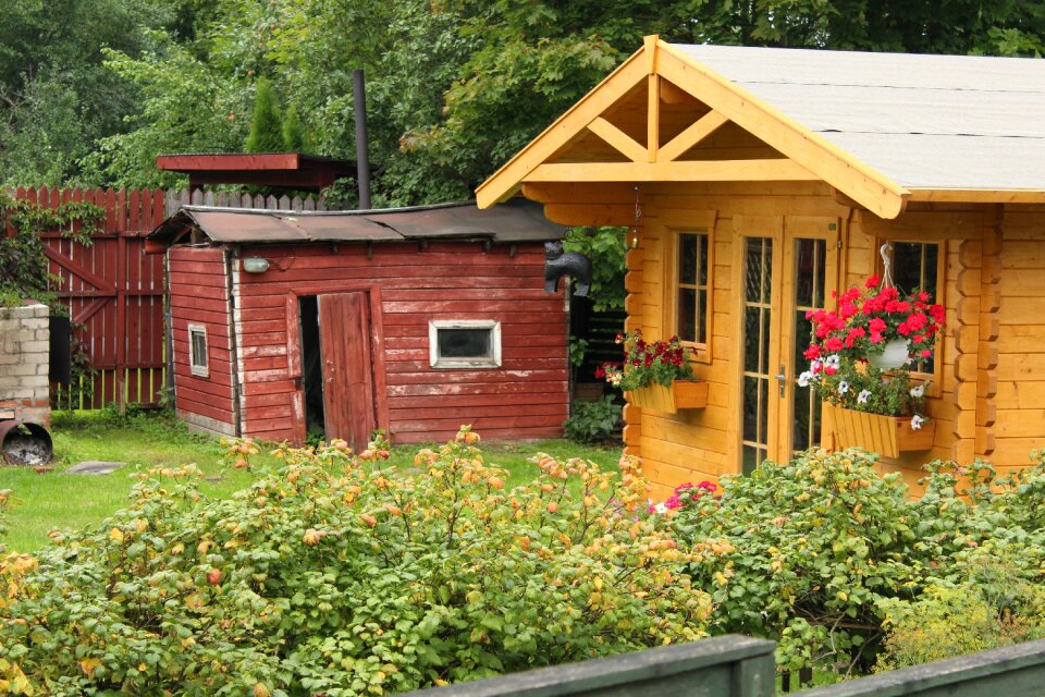 Wooden houses wooden home