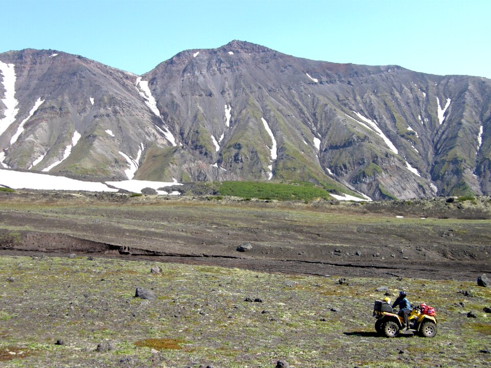 The foot atv mountains