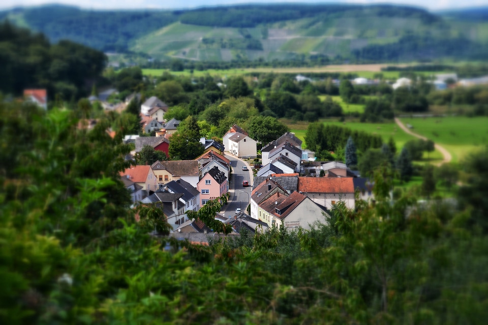 Mosel village miniature