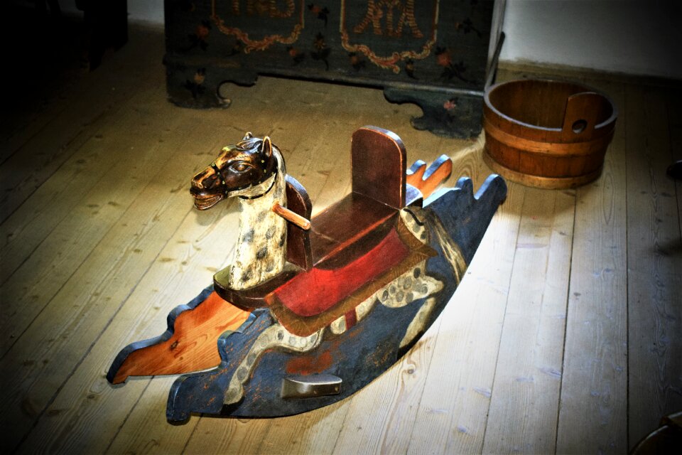 Rocking horse vintage toy
