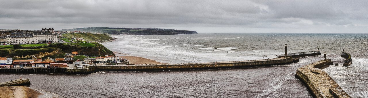 Seascape landscape historic