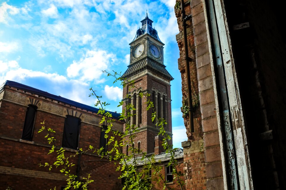 Derelict run-down interior