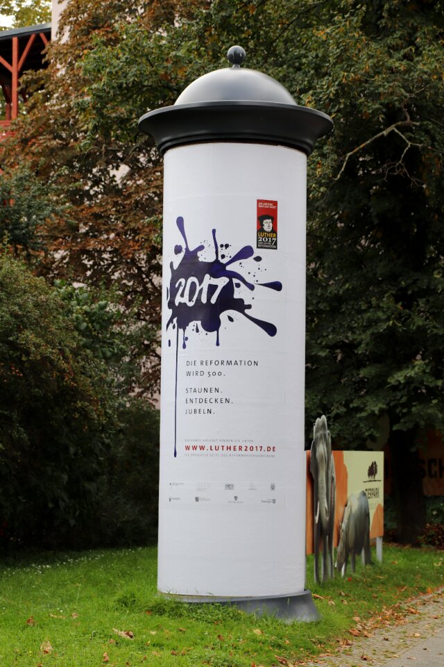 Poster news litfaß