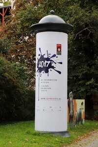 Poster news litfaß