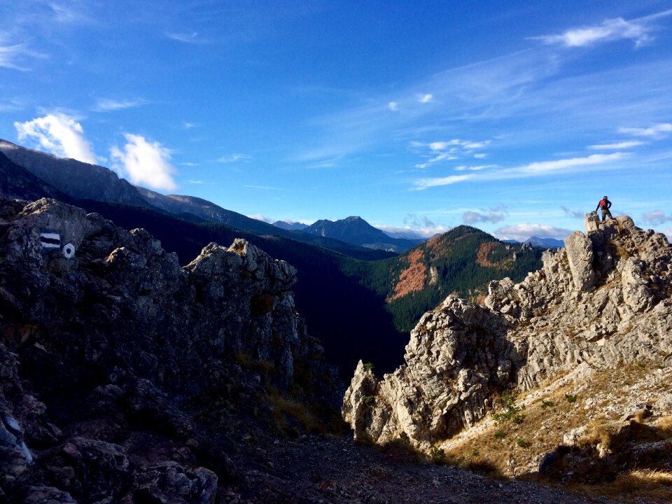 Landscape nature top view