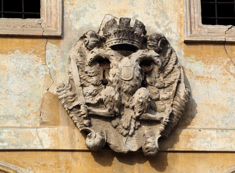 Coat of arms k and k monarchy old house