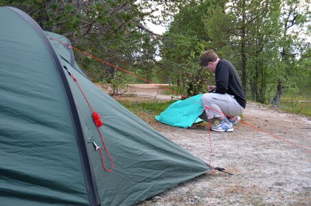 Hetta-pallas hike tent