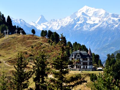 Matterhorn mountains landscape
