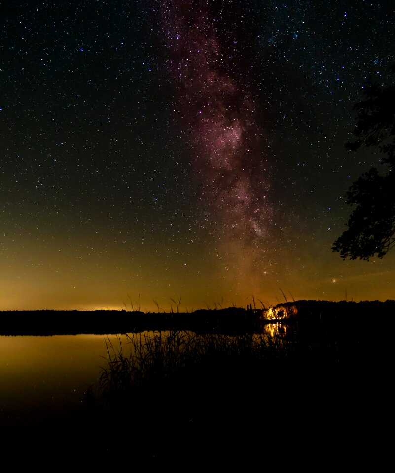 Night sky night dark